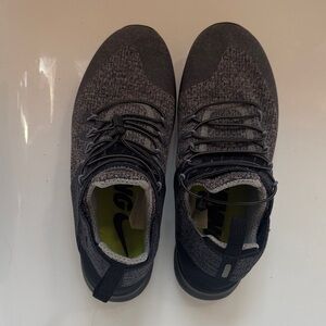 Nike Free Black and Dark Gray Knit Running Sneakers